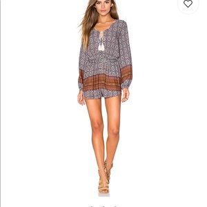 Lost in Lunar Sangria Romper